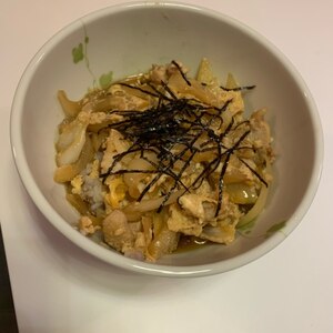 安い簡単すぐできる親子丼